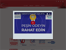 Tablet Screenshot of evdb.gov.tr